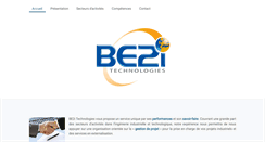 Desktop Screenshot of be2i-technologies.com