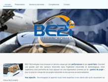 Tablet Screenshot of be2i-technologies.com